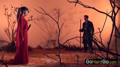 Anne Midori And Yumi Saito - Beautiful Warrior Ninja Delicious Brunette 2 - hotmovs.com