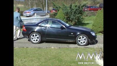 Retro brunette enjoys a good fuck - MMVfilms - hotmovs.com - Germany