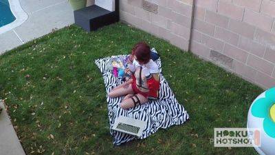 A Huge Meat Creames Pervy Cutie Lola Fae's Face After A Raw-Anal - hotmovs.com