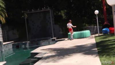 Kristen Scott And Danny Mountain In Dirty Little Cutie Ass Drilled & Facialed - hotmovs.com