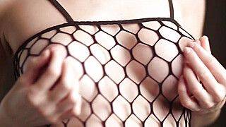 Passionate Amateur Fishnet Bodystocking Fuck - ah-me.com