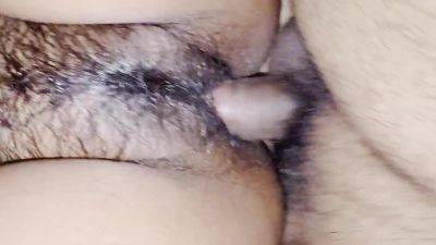 My Husband Fucking My Hairy Pussy With His Small Dick - desi-porntube.com - India