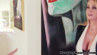 Busty Oiled Massage Babe Ass Fucked With Ass Babe And Blake Rose - hotmovs.com