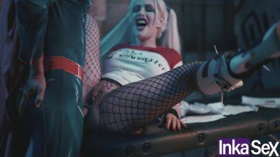 Harley Quinn - Vivian Lola, Harley Quinn And Franco X - Superman Introduce El Bate De Por El Ano Para Salvar El Mundo - upornia.com - Brazil - Colombia - Mexico - Usa