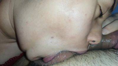 Multitrating The Cuckolds Balls, The Bitch Leaves His Balls Smeared With Her Hot Saliva, To Suck - desi-porntube.com - India
