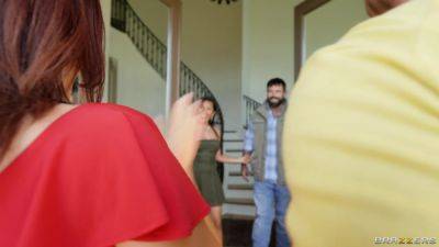 Brad Newman - Holiday Hotwife Hustle With Natasha Nice, Brad Newman, Gi Joey, Jennie Rose - Brazzers - hotmovs.com