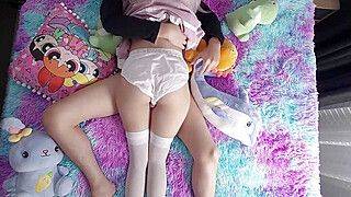 StepDaddy plays with my ass, but please don’t get me pregnant! - ah-me.com