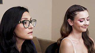 Oral loving coed shares principals dick - ah-me.com