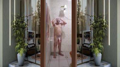 O Meu Banho Gostoso Com o Pau Duro 004 - hclips.com