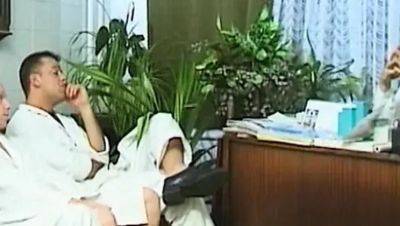 Sexy German Babe in Stockings Gets Anal Fuck from Doctor - xxxfiles.com - Germany