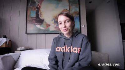 Lindsey Cruz - German Amateur Lesbians Lindsey Cruz and Horny Julia's Zoom Call Turns Into Wet Pussy Fucking With Big Natural Tits - xxxfiles.com - Germany