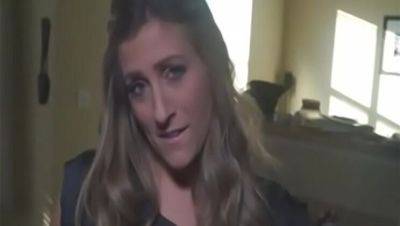 Amateur Blonde MILF Neighbor Fucked Hardcore with Blowjob and Cowgirl - veryfreeporn.com