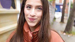 Sofia - PutaLocura - Petite Colombian young woman Sofia Smith is caught by Torbe and they fuck hard - ah-me.com - Colombia