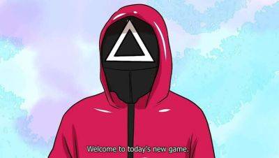 Squid Game Porn: Masked Man Fucks and Cums Hard - porntry.com