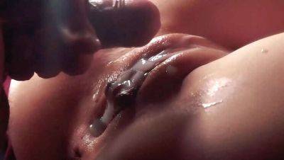 Amateur Close-Up Pussy Fucking: Shaking Dick Like a Vibrator for Wet Orgasm - porntry.com