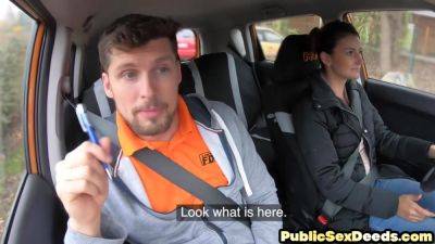 Cute learner cockriding her instructor - hotmovs.com