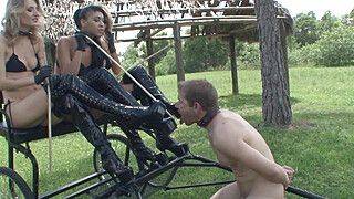 Natasha Starr - Natalia Starr - Natalia - Esmi Lee, Natalia Starr, Natasha Starr - Caning Another Rack of Meat - ah-me.com