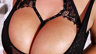 Katie Is A Big Tit Bra Destroying Bombshell - ah-me.com