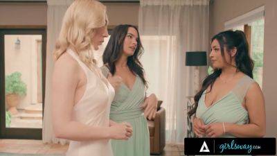 Horny Bridesmaids Gangbang Hot Bride - videomanysex.com