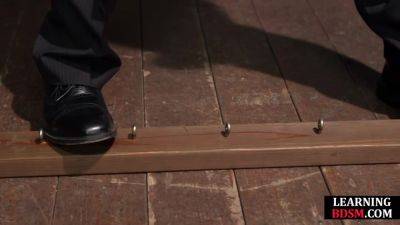 Cute tied slut pussyfingered by master - hotmovs.com