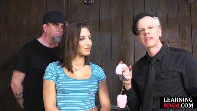 Naughty tied bae pussyfingered by master - hotmovs.com