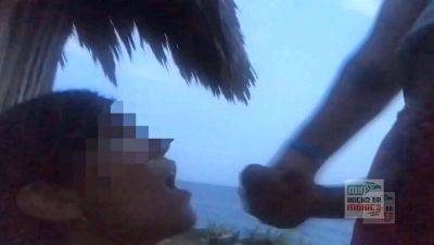 Skinny Rich Mexican Teen Fucked at Zipolite Nudist Beach Voyeur Party 2022 - Juangorilla & Sophie Petite Amateur Reality - porntry.com - Mexico