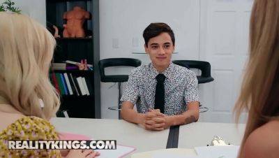 Lexi Lore - Juan El Caballo Loco - Lexi Lore & Nina Milano Moms Threesome Fuck Teen Step Fantasy with Juan Loco - Big Tits Blowjob Cum Shot - porntry.com