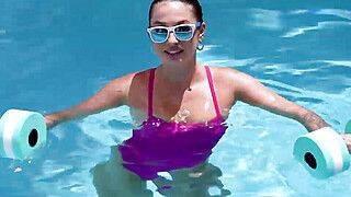 Oily cock ride after sexy workout - ah-me.com