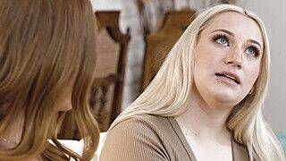 Skylar Snow - Lesbian fucks uber driver with strap on - ah-me.com