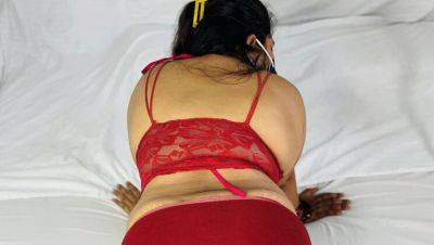 Hotrubina gets hardcore creampie fuck from husband after massage - big ass wife takes cum in pussy - xxxfiles.com - India