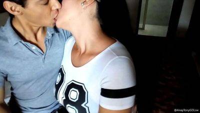 Hotwife Latina sucks cock and fucks in front of her cuckold husband - veryfreeporn.com