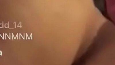 Ebony Solo Instagram Live Dildo Show - veryfreeporn.com