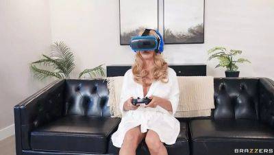 Alexis Fawx - Natalie Brooks - Big Tit Gamer Stepmom Alexis Fawx Fucks Hard - Part 1 HD - porntry.com