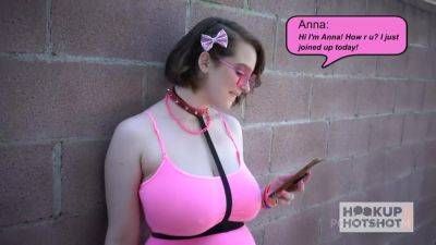 Big Melons Hoe Anna Blaze Is Using Her Holes To Massage One Big - hotmovs.com