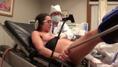 Katie St Ives - Lilly Hall - Doctor Tampa's Orgasm Research Trailer - Lilly Hall & Katie St Ives in Medical Fetish Nurse Exam - xxxfiles.com