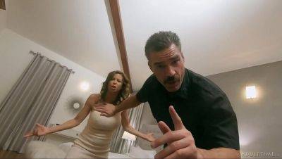Alexis Fawx - Charles Dera - Hot MILF Alexis Fawx Blows Hung Cop in Uniform - Cuckold Husband Watches Wife Cheat - veryfreeporn.com