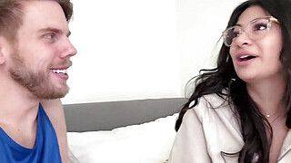 Steve Rickz - BIG TITTY roommate won't stop yapping so I put my dick in her mouth - Cami Strella x Steve Rickz - ah-me.com