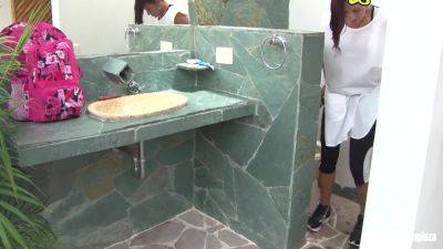 Latina Maid Fucks With Seductive Boss With Rosa Galindo - hotmovs.com - Colombia