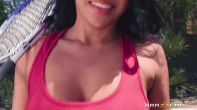 Touching After Tennis With Jessy Jones, Katt Garcia - Brazzers - hotmovs.com