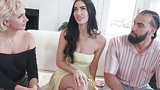 James - James Angel - Black guy fucks both his gf and her bff - ah-me.com