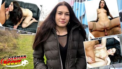 German Scout Picks Up Skinny Czech Teen Stefani Jameson for First Casting - Saggy Tits, Rough Fuck & Squirting - xxxfiles.com - Germany - Czech Republic