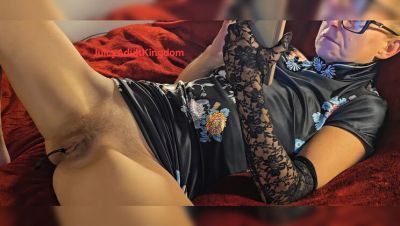 Hairy MILF Pussy & Clitoris Play - Long Tube in Urethra & Cervix Vibrator Fuck - xxxfiles.com - Poland