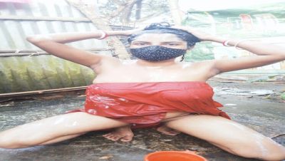 Desi Wife Luto Mandal Hot Homemade Sex with Husband - Indian Doggy Style & Kissing - xxxfiles.com - India