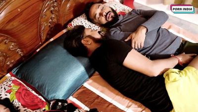 Desi Aunty Threesome Hardcore - Big Boobs Indian Aunt Fucked Doggy & Missionary - xxxfiles.com - India