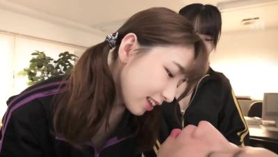 Miaki Oonaga Little Devil Threesome - Slutty Asian Blowjob and Hairy Pussy Fuck - xxxfiles.com