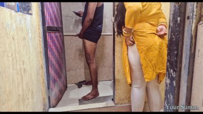 Indian Stepsister Catches Stepbrother in Bathroom with Huge Cock - Desi Sex with Myra - xxxfiles.com - India - Britain