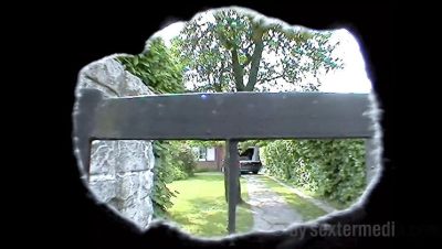 German Teen Outdoor Fingering and Pissing in Car - Hairy Pussy Tiny Tits - xxxfiles.com - Germany