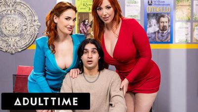 Lauren Phillips - Siri Dahl - Stepmom Lauren Phillips Caught Lesbian Affair With Teacher Siri Dahl - Boy Watches MILFs - porntry.com - Britain