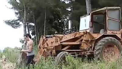 Blonde MILF Sucks Dick and Gets Fingered Outside - Rough Outdoor Sex - veryfreeporn.com - Italy