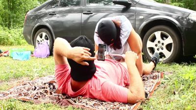 Hardcore In The Woods - desi-porntube.com - India